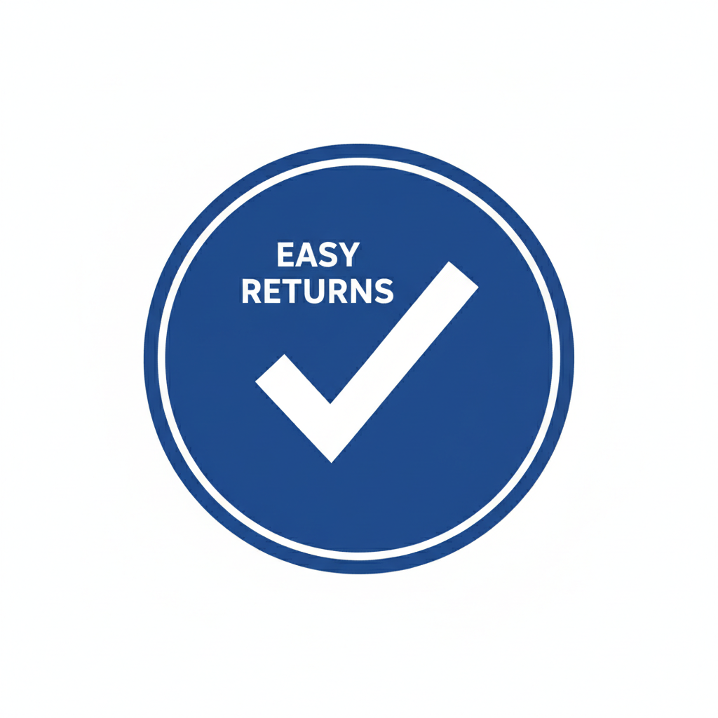 Clean Easy Returns Badge